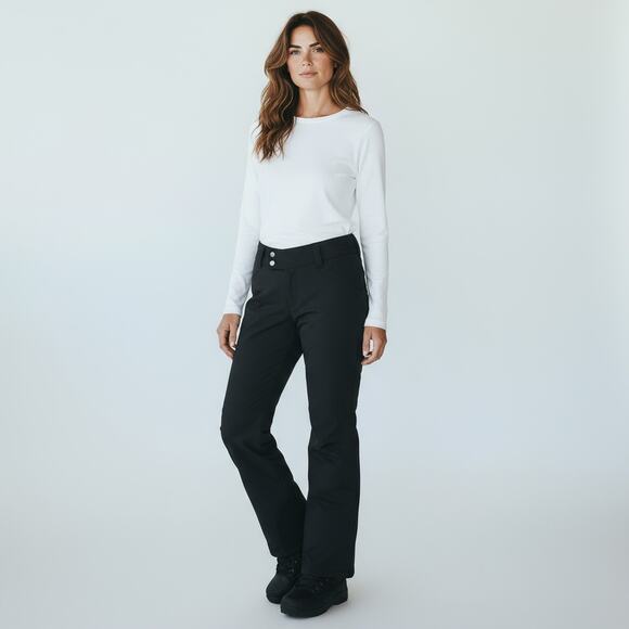 Bogner Black Stretch Ski Snow Pants Size 8 Technical Winter Activewear - Picture 1 of 13